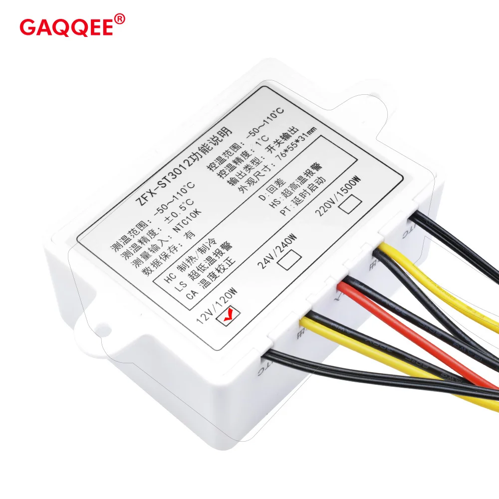 ZFX-ST3012 LED Display digitale regolatore di temperatura intelligente digitale doppio termostato termo Controller caricatore interno