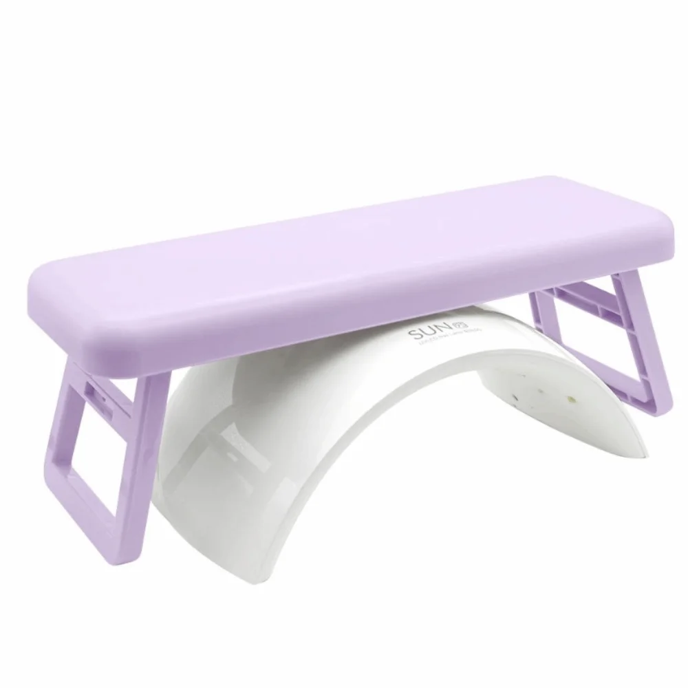 

Foldable Arm Rest for Nails Tech with Bracket Cushion Nail Arm Rest Portable Space-saving Foldable Hand Stand Manicure