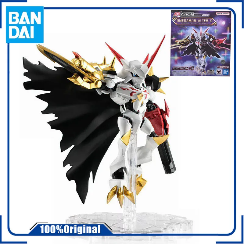 In Stock Bandai Genuine  NXEDGE STYLE Digimon Adventure Omegamon Collection Anime Model Toy Doll Decorations Children's Gifts