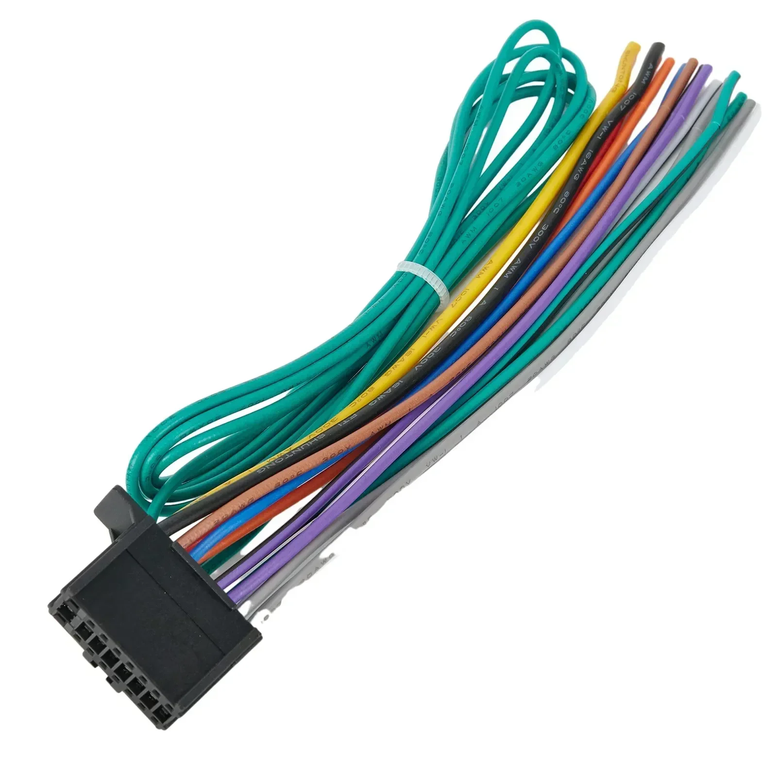 16-Pin Car Radio Plug- Stereo Wiring Harness- For 2010-Up Pioneer DEH Model- For DEH-1500 Cable- Car Player Stereo- Radio-