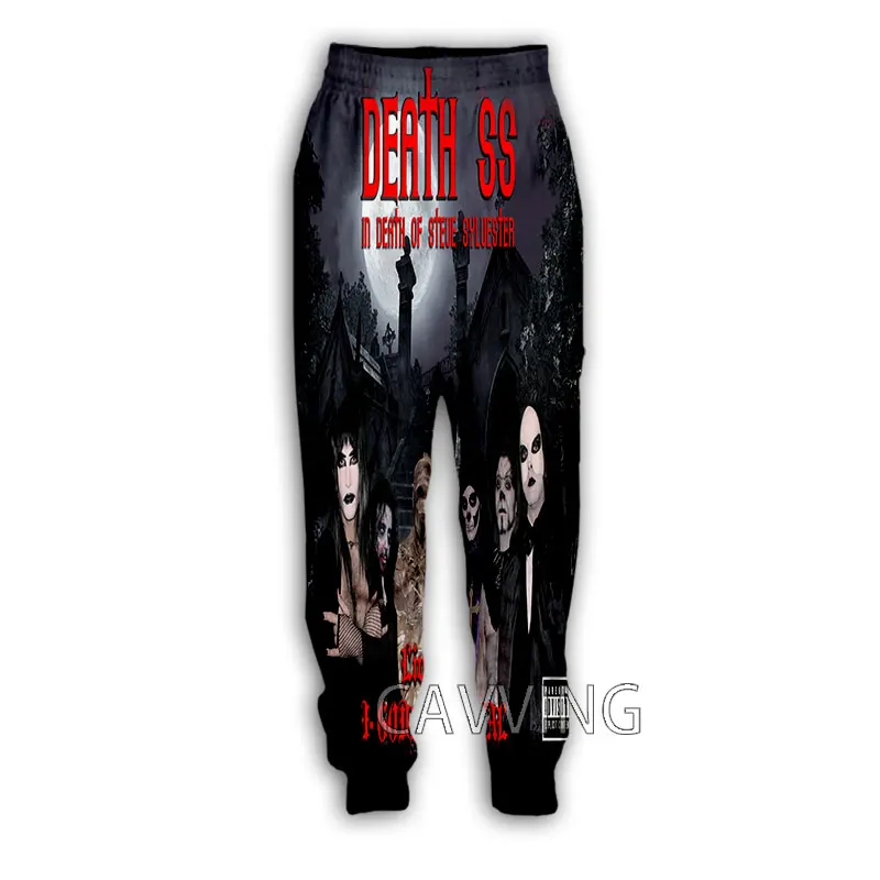 Cavving 3D Gedrukt Death Ss Casual Broek Sport Joggingbroek Rechte Broek Joggingbroek Jogging Broek Broek