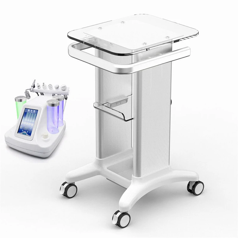 2025 Latest Beauty Machine Acrylic Trolley High Quality Laser Equipment Trolley Cart Beauty Instrument Table Salon Use