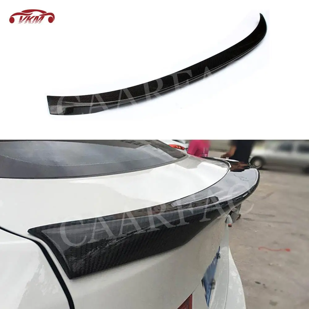 

Carbon Fiber Car Rear Trunk Spoiler Bumper Lip Wings For BMW X6 E71 F16 2008-2018 MP Style Boot External Decoration