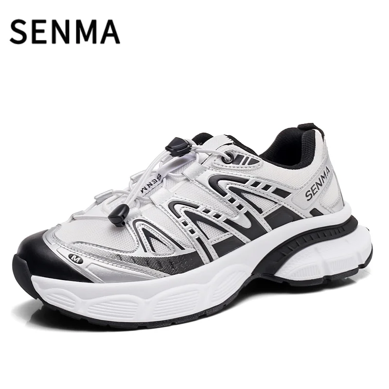 

SENMA Man's Sneakers Women's Casual Shoes Lightweight Couple's Running Shoes Anti-slip Breathable Sports Shoes Hiking Shoes