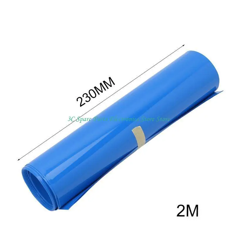 SZ 180mm 280mm 18650 Lithium Battery Heat Heat Tube Tube PVC PVC ALUES FILM FIME WRAV