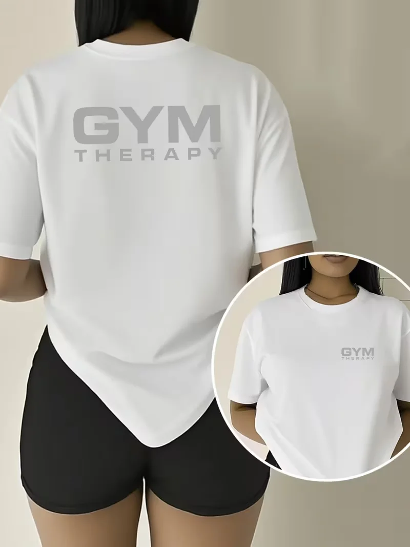 Men's and Women's Printed T-shirt for Summer - Elegant and Fashionable Round-neck T-shirt -Stylish Multi-functional Short Sleeve