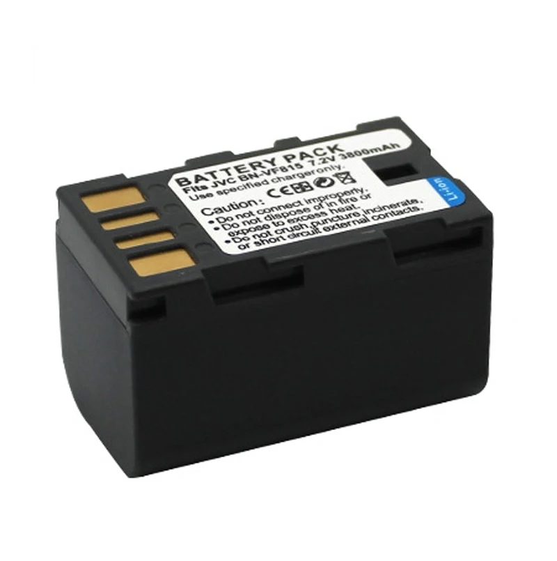 Wholesale BN-VF815 BN VF815 VF815U 7.2V 3800mah Replacement Battery for JVC BN-VF815U BN-VF808U BN-VF823U GZ-HD10 SDR-S18 Cell