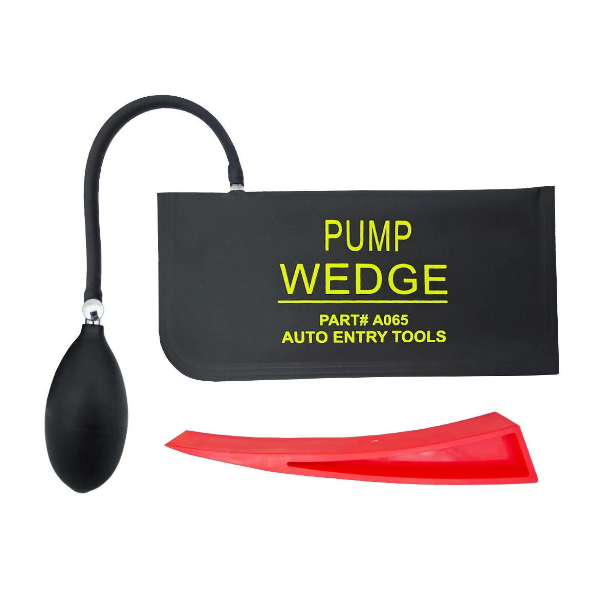 

An Air Wedge Bag & A Pry tool，Commercial Grade Air Wedge Pump Bag Tool,Professional Leveling Kit & Alignment Tool