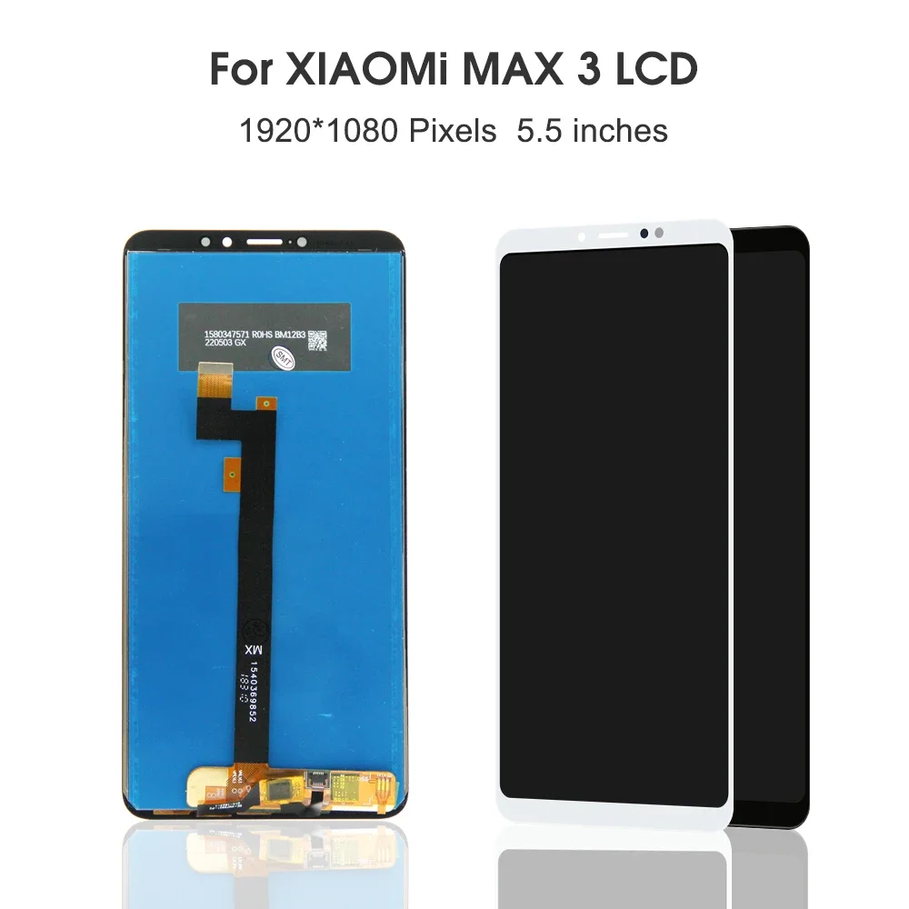 For Xiaomi Mi Max 3 For Mi Max3 6.9\'\'M1804E4A LCD Display Touch Screen Digitizer Assembly Replacement