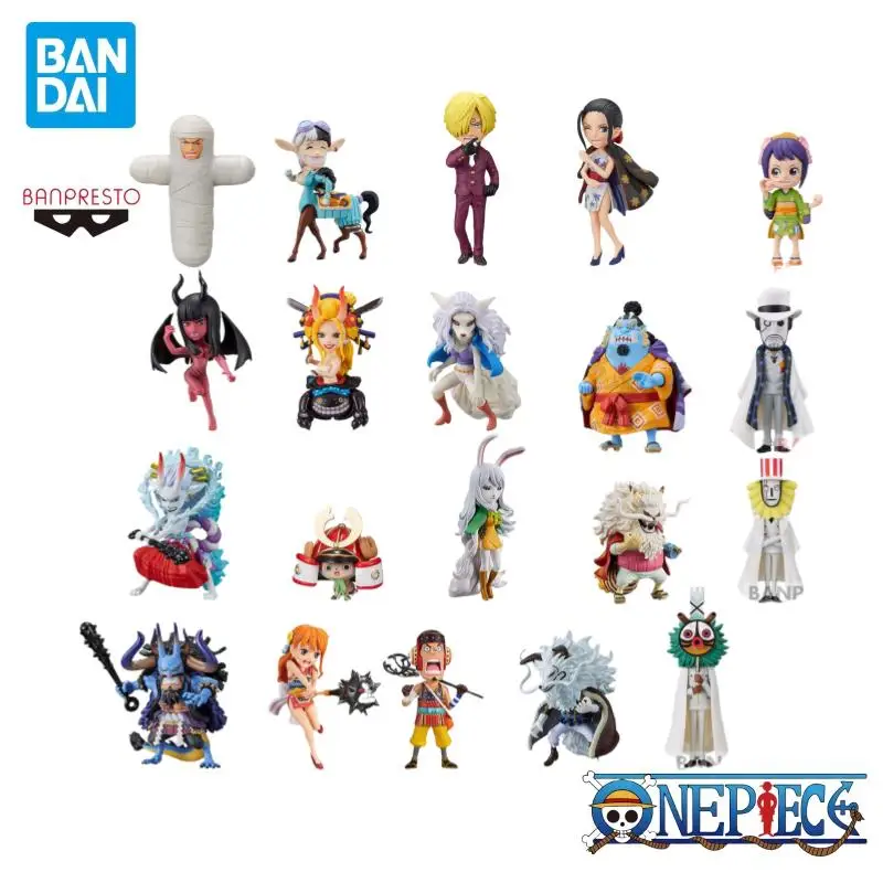 BANDAI BANPRESTO ONE PIECE WCF The island of ghosts-5-6-7-8 Animation peripherals Model Garage Kit Ornaments boys favorite gift