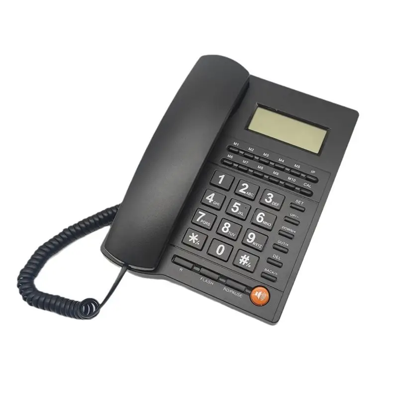 L019 Home Hotel Economical Landline Calling Station Can Display Caller ID Phone For Home Office Hotel Restaurant-AEF7