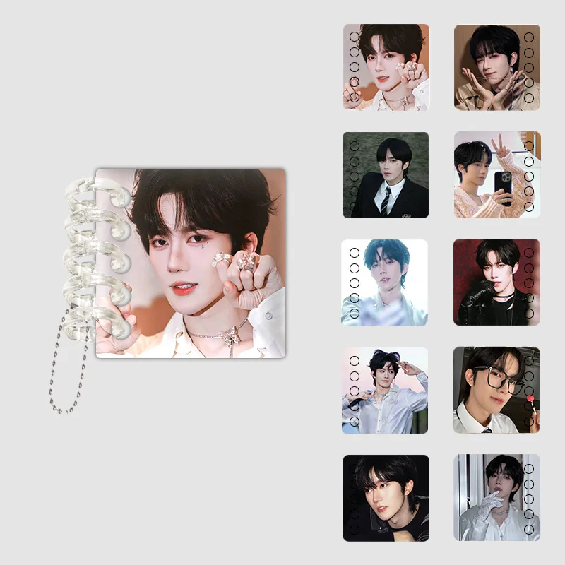 ضرب التلفزيون ABO الرغبة XingQiu CP ألبوم صور فضفاضة ورقة الاكريليك سلاسل المفاتيح هوانغ شينغ تشيو Dingjie سحر كيرينغ المشجعين حقيبة مفتاح قلادة #3