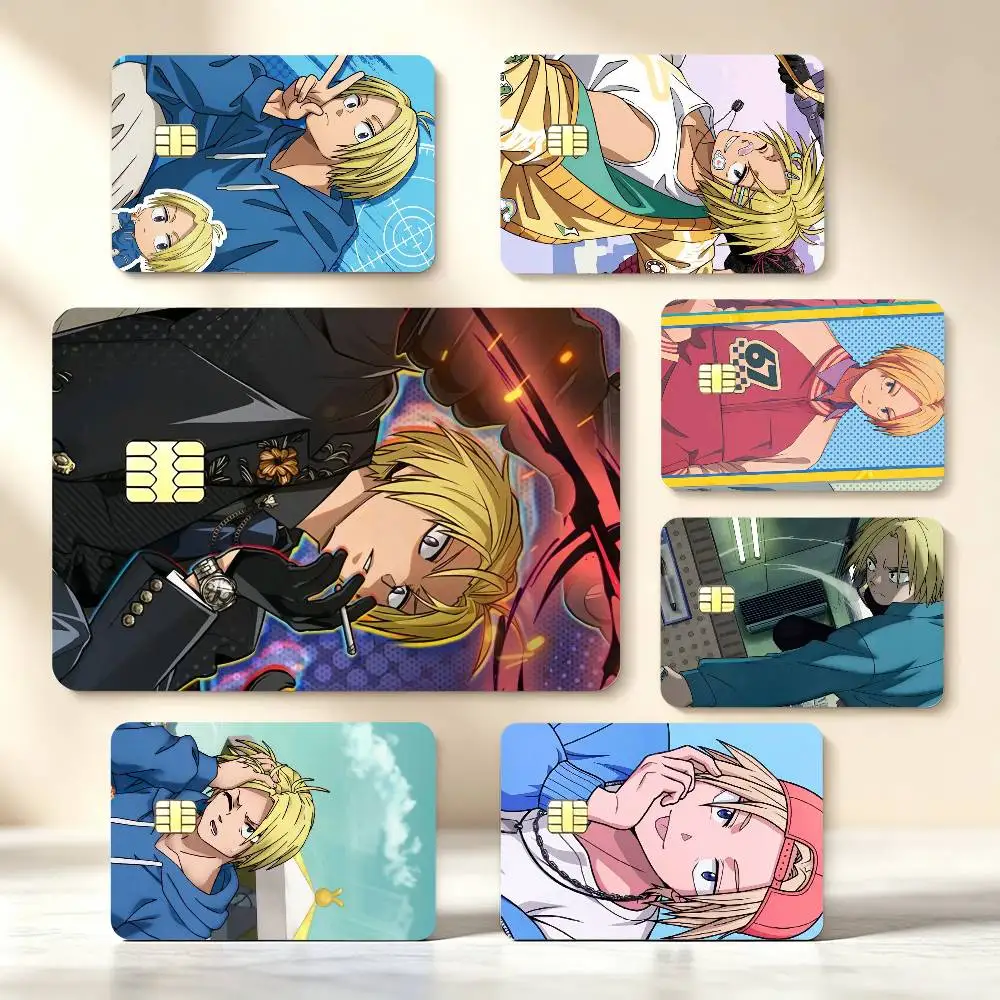 S-Shin Asakura Sakamoto Days Anime High‑Def Game Chip Decals Credit Card Tiny Waterproof Vinyl Decor Practical Present