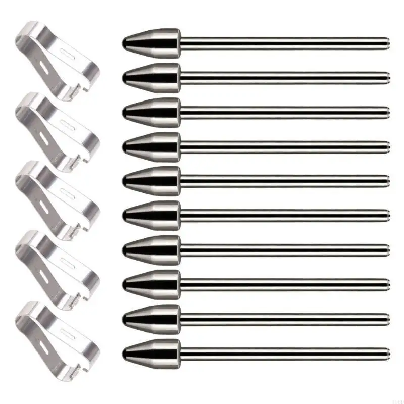 Titaniums Alloy Tip القابلة للاستبدال بقلم رصاص ل Tab S7+ S23 Note10 20 Pen Nibs