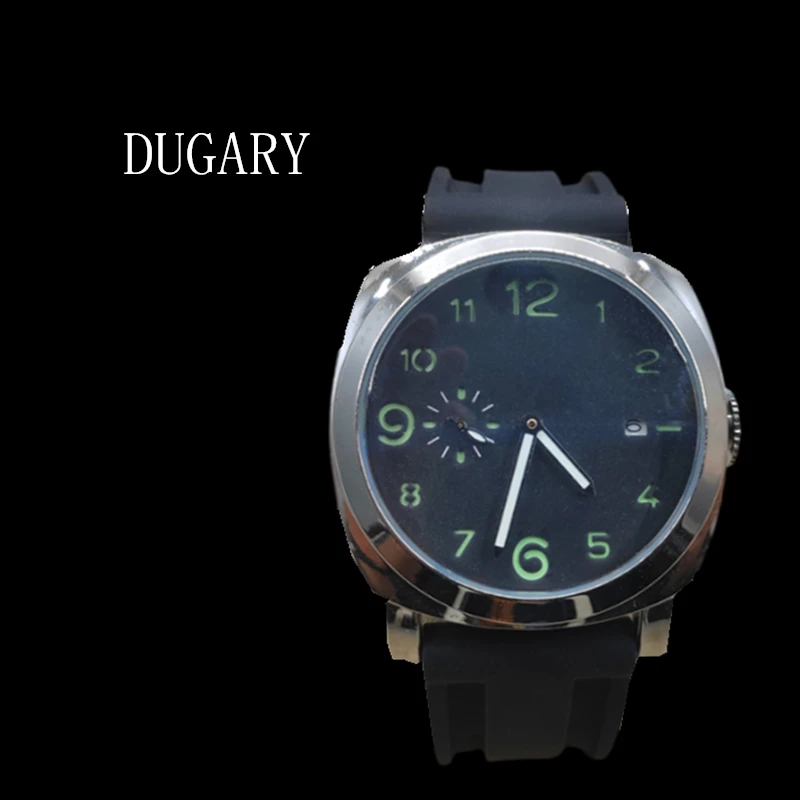 DUGARY PAN Men Top Brand Fashion Watch Band Super Luminous classic Quartz watch Male Waterproof Sport Relogio Masculino no logo