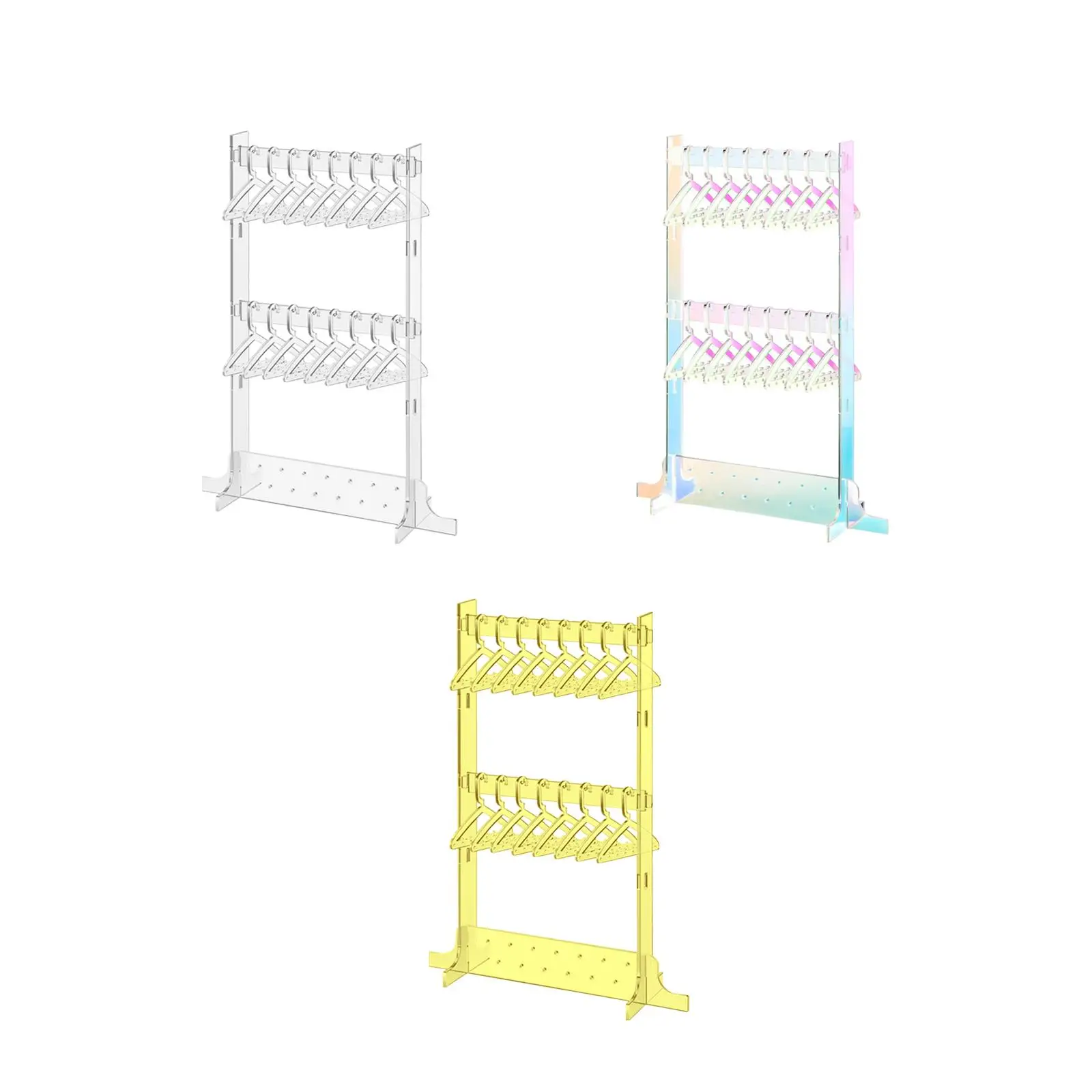 Acrylic Earrings Display Stand Jewelry Earring Storage Rack Jewelry Display Organizer for Jewelry Shop Broadcast Props