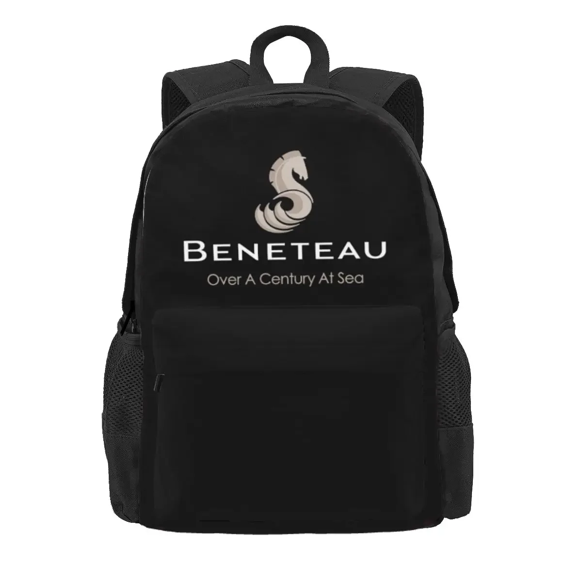 Beneteau Sailboat Sailing Yacht POCKET SIDE Backpack Daypack Large Capacity Kids BookBag School Bag Shoulder Bags for Men Women