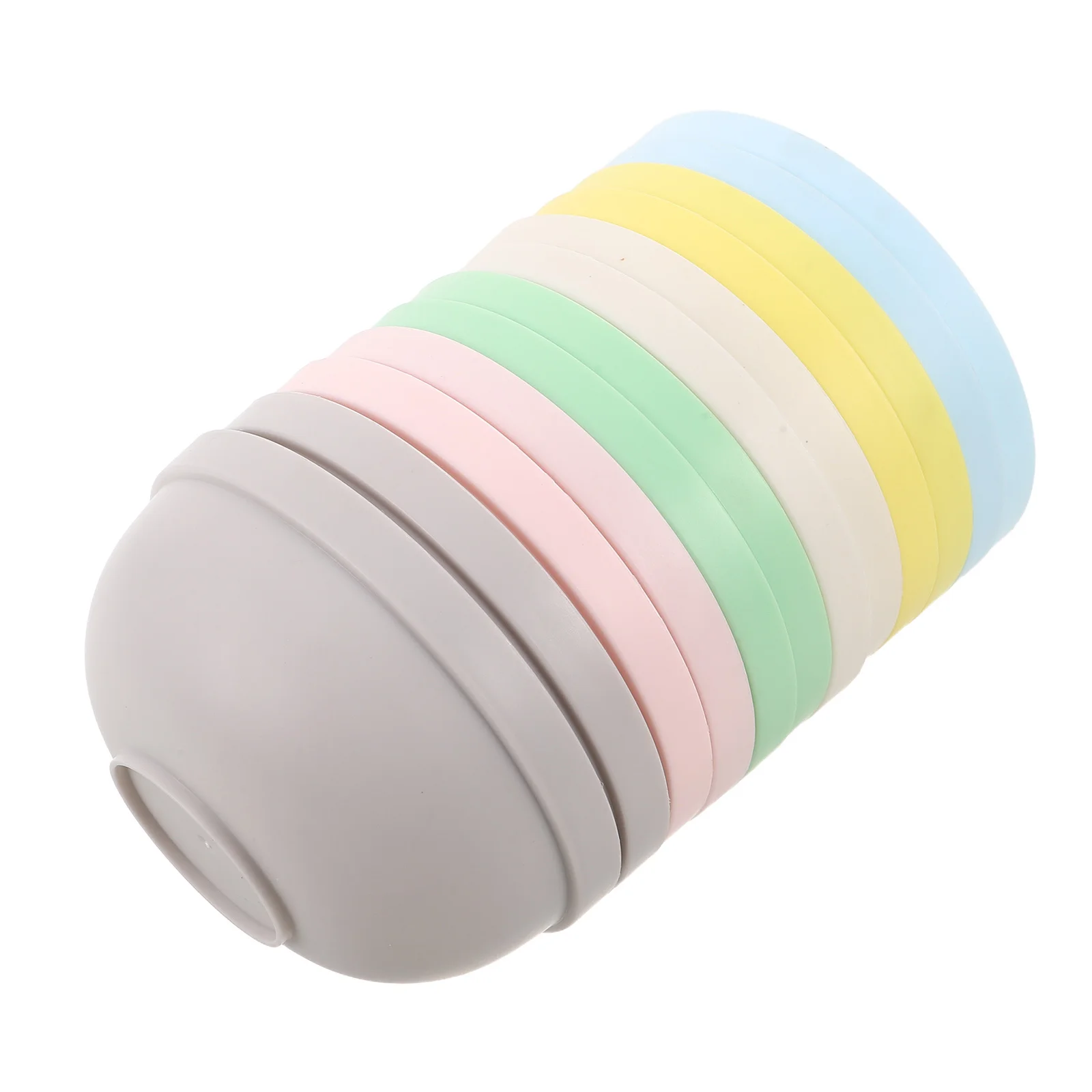 

12pcs Baby Feeding Bowls For Toddlers Colorful Lightweight Infant Food Bowl Set Portable Snack Tray Breakfast Lunch Weaning