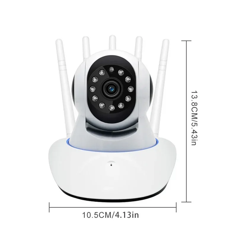 Smart Home Network Camera Infrared Night Vision Two-way Intercom for Home Room Apartment Mini Surveillance Camera Video Record