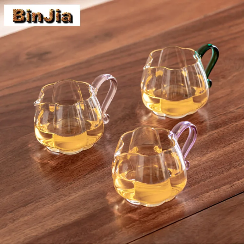 

280ml High Borosilicate Glass Tea Pitcher Tea Divider Fair Cup Cha Hai Dispenser Justice Cup Fair Mug Tea Ceremony Supplies