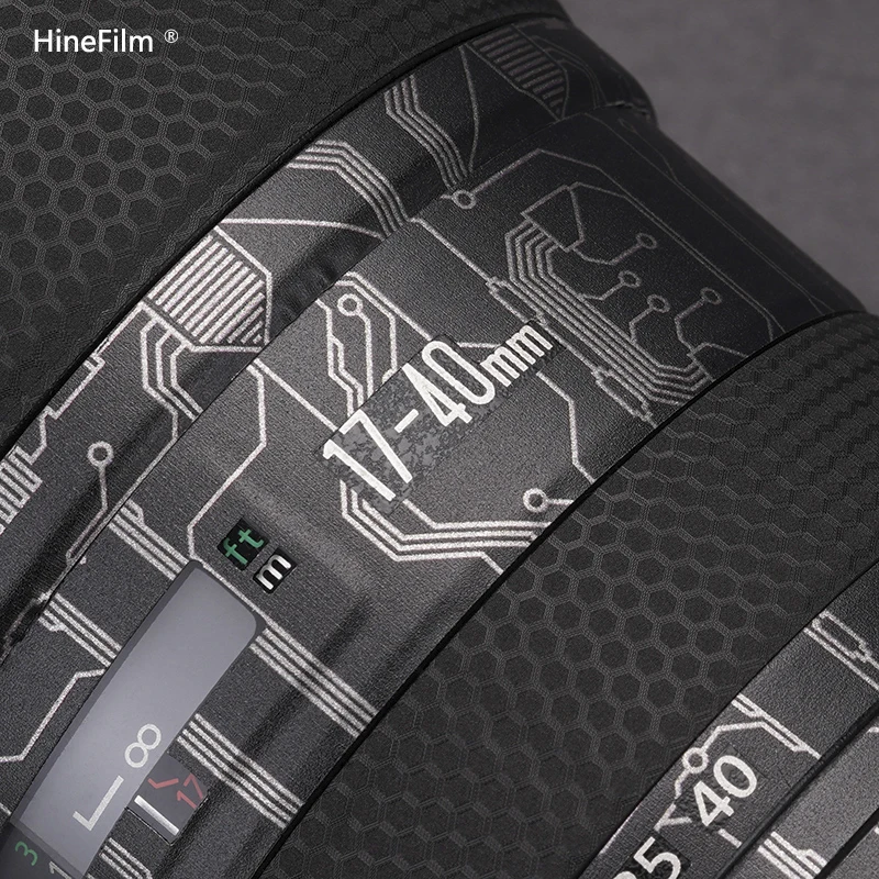 Hinefilm Skin do obiektywu Canon EF 17-40mm f4 L USM Naklejka na obiektyw EF17-40 F4 do obiektywu Canon 17 40 f4 Osłona obiektywu 1740