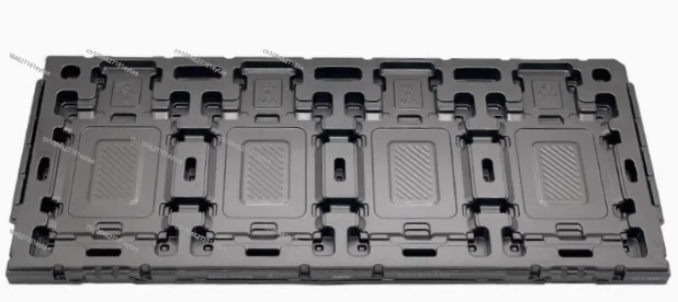 CPU tray CPU storage box CPU 3647 1 tray 4 pcs Size: 32.3cm×13.5cm