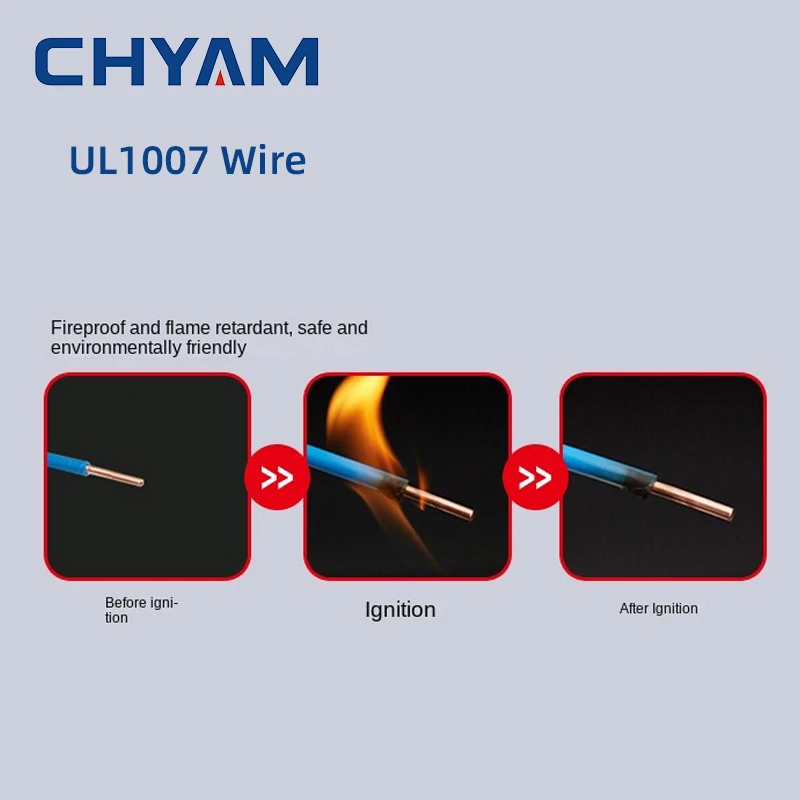 Cable electrónico de PVC UL1007, 5 metros, 24AWG, 26, 28, 30, 22AWG, 18awg, 16AWG