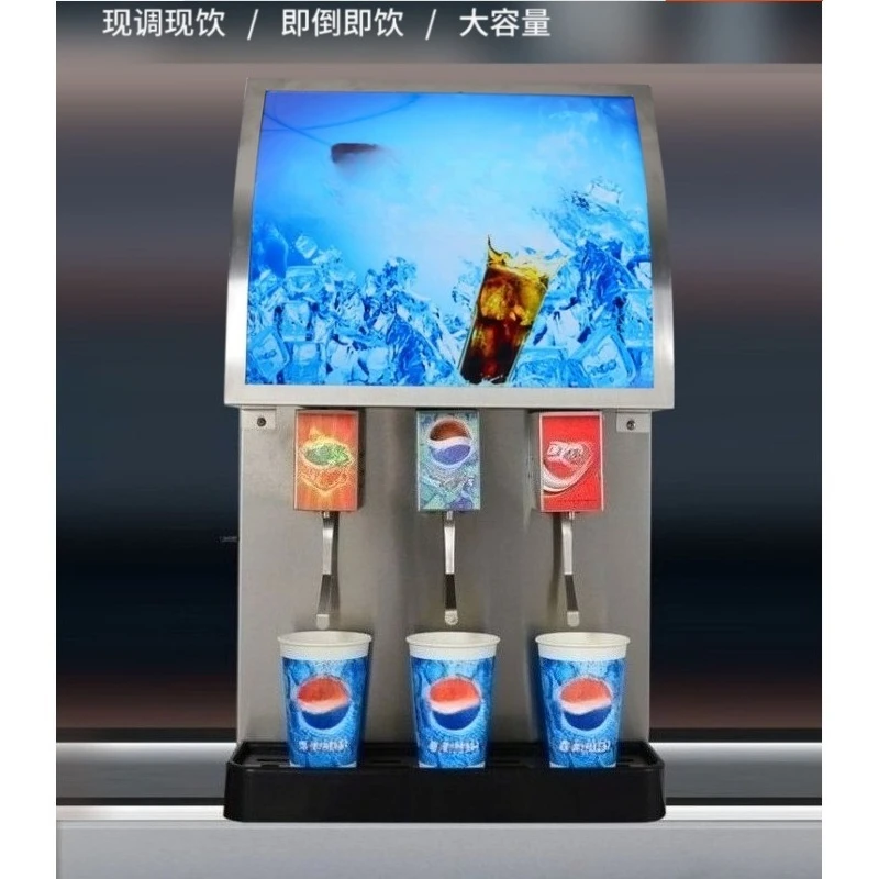

Carbonated lemon soda beverage maker/cold drink dispenser vending machine