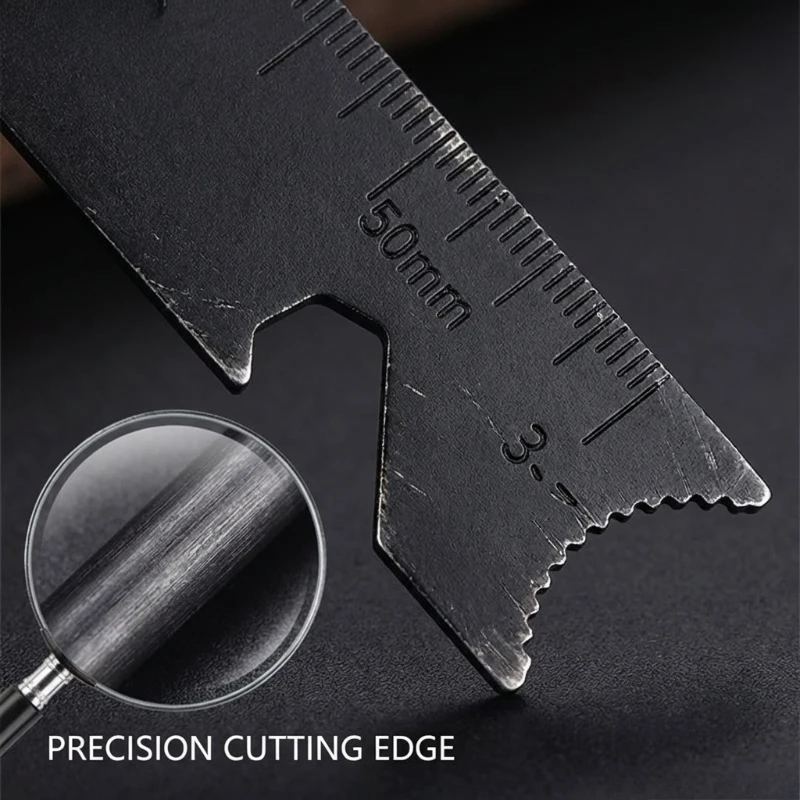 Multi-Function Wooden Handle Magnesium Fire Starter-Waterproof Survival Fire Stick, Essential Emergency Tool for Outdoor Lovers - view 3