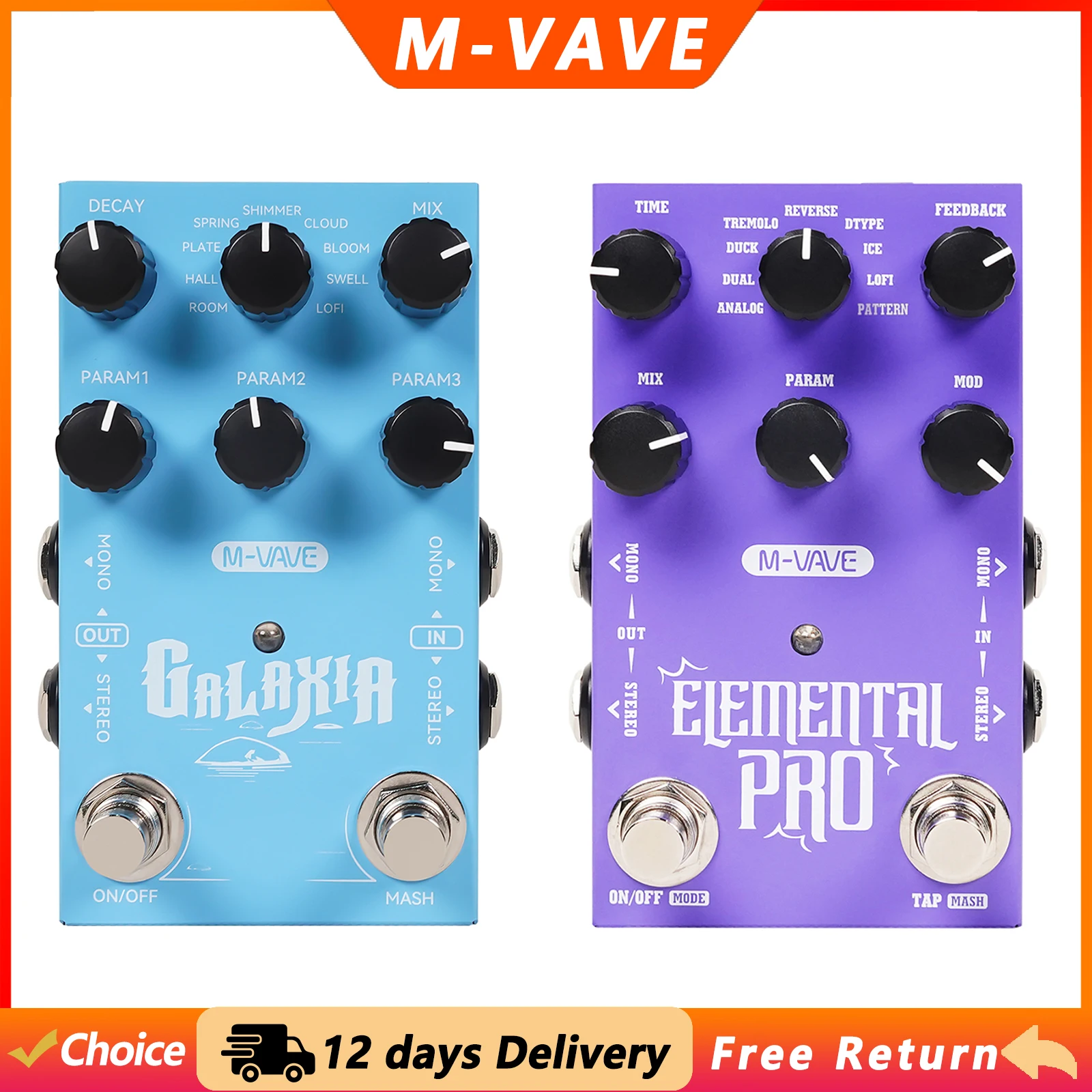m-vave-elemental-pro-delay-galaxia-reverb-digital-stereo-guitar-effect-pedal-9-delay-9-reverb-sounds-usb-dc9v-metal-pedal