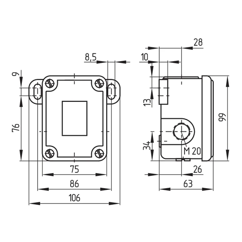 T. 441-11Y-UE-243 Heavy duty Chinese factory Industrial use Schmersal same model limit switch