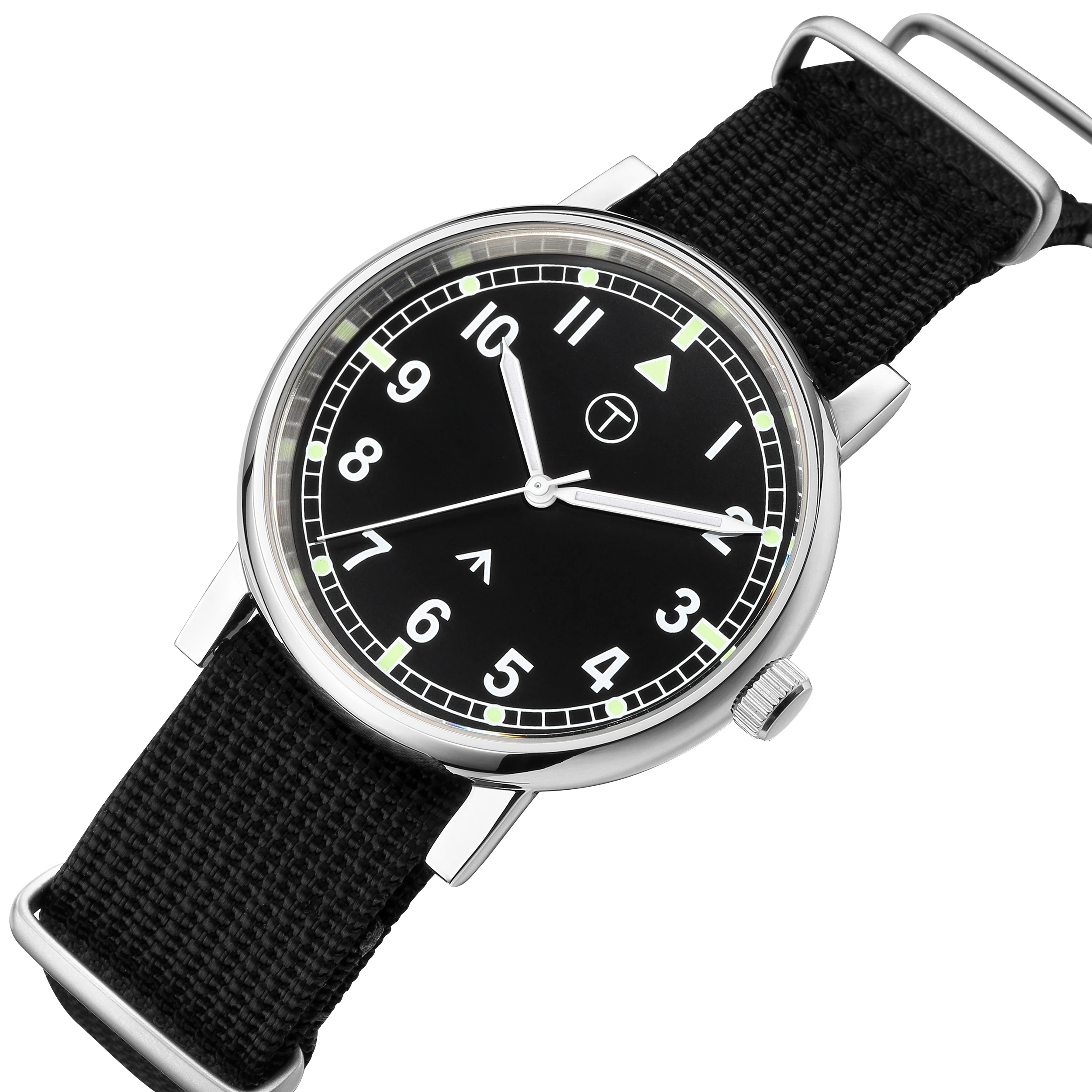 أزياء بسيطة الساعات الرياضية اليابان حركة الكوارتز ساعة اليد رجل الساعات للماء على مدار الساعة نمط جديد DD36MM