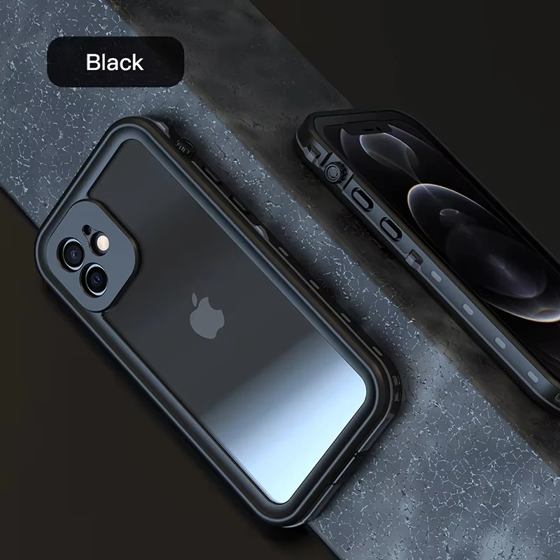 

For iPhone 16e 16 12 11 13 14 15 Pro Max Waterproof Cases IP68 Diving 360 Protect Magsafe Shockproof CoqueFor Water Proof Funda