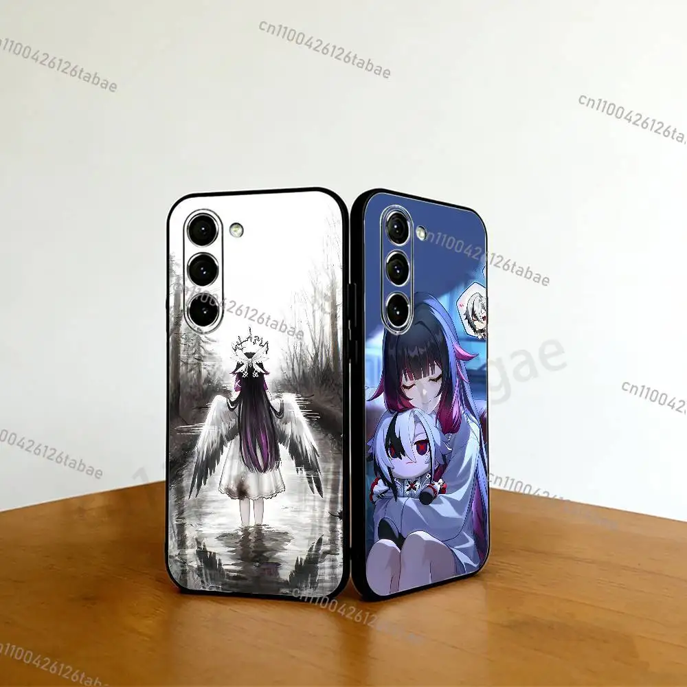 FOR G-Genshin l-Impact C-columbina Phone case For Samsung Galaxy A53,51,72,73,31,30,42 Soft Silicone Black Cover