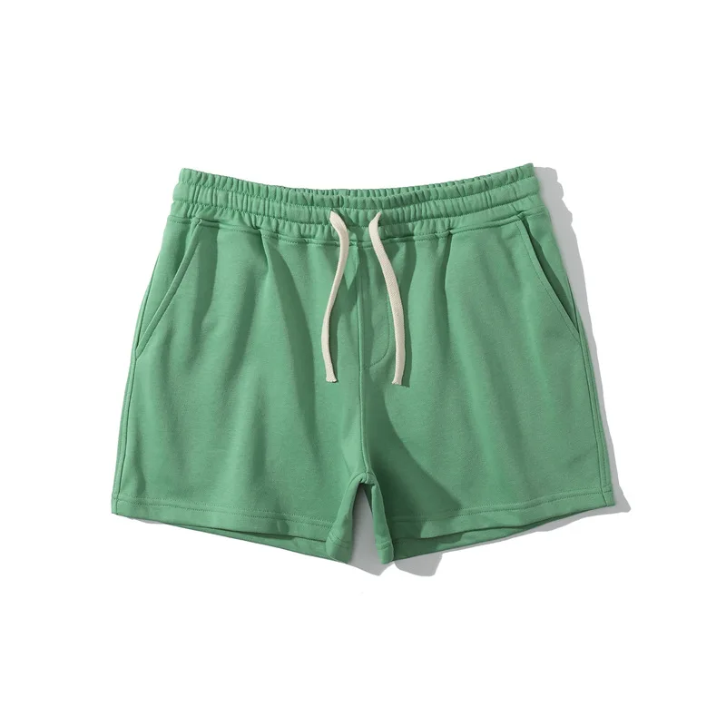Baumwolle Laufshorts Für Männer Gym Fitness Hause Casual Sport Unterwäsche Yoga Workout Training Lose Boxer Super Kurze Hosen Schweiß