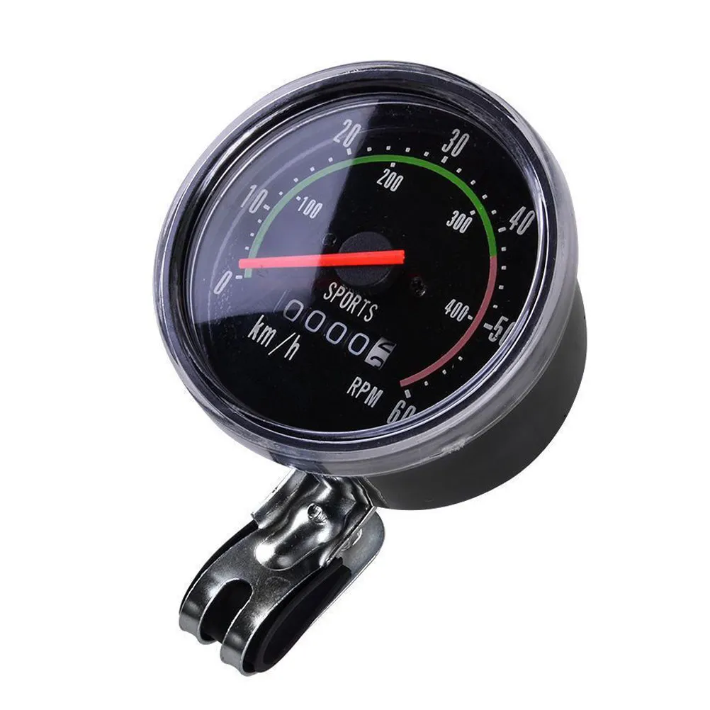 

Universal Circular Mechanical Code Table Black Precise Mechanical Odometer Cycling Speedometer Outdoor Mountain Bike Accessory