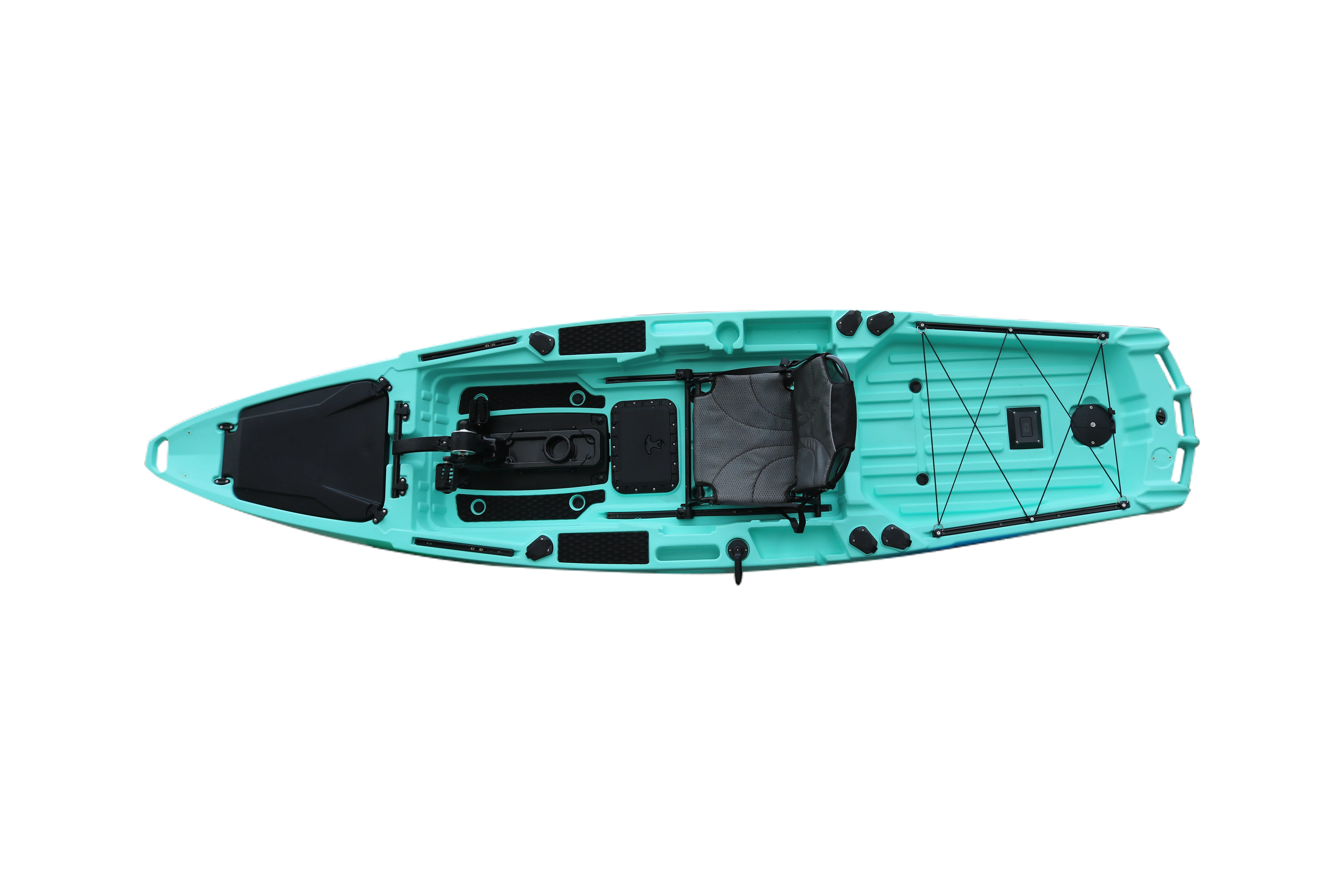 # Kayak de pesca con pedal, Motor de 13 pies, 1 pieza, Kayak de pedal único, Color personalizado, Ce, 3 años, canoa, Kayak, forma de Wade 10 *