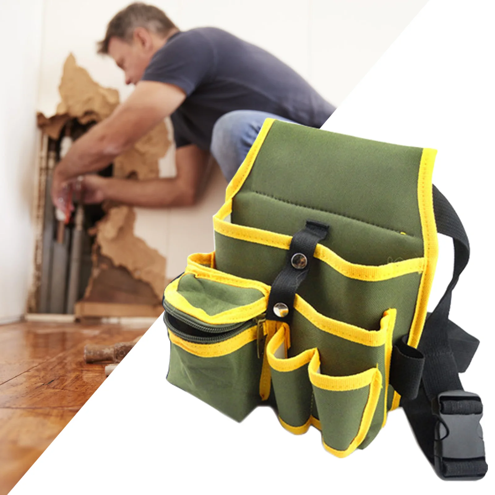 Electricians Tool Organizer Pouch Canvas Cloth Satchel Water Proof Tool Bag Great Electrician Holster