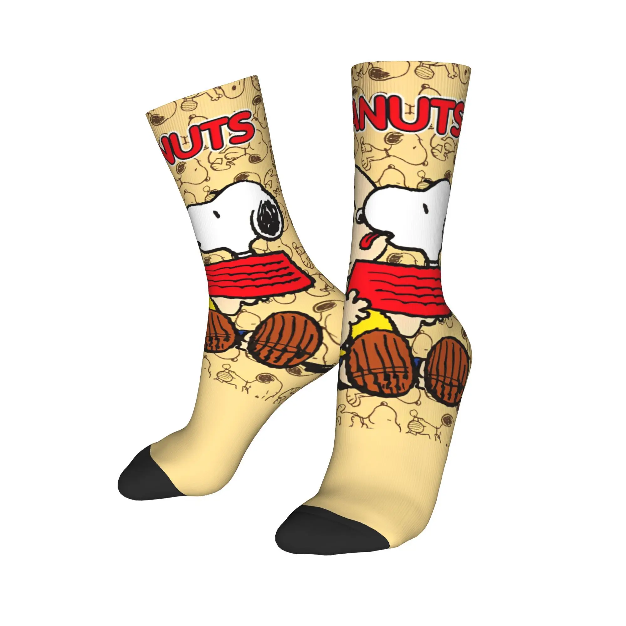 

Snoopy Cartoon Peanuts Comic Socks for Women Men Breathable Super Soft Long Socks Sweat Absorbing