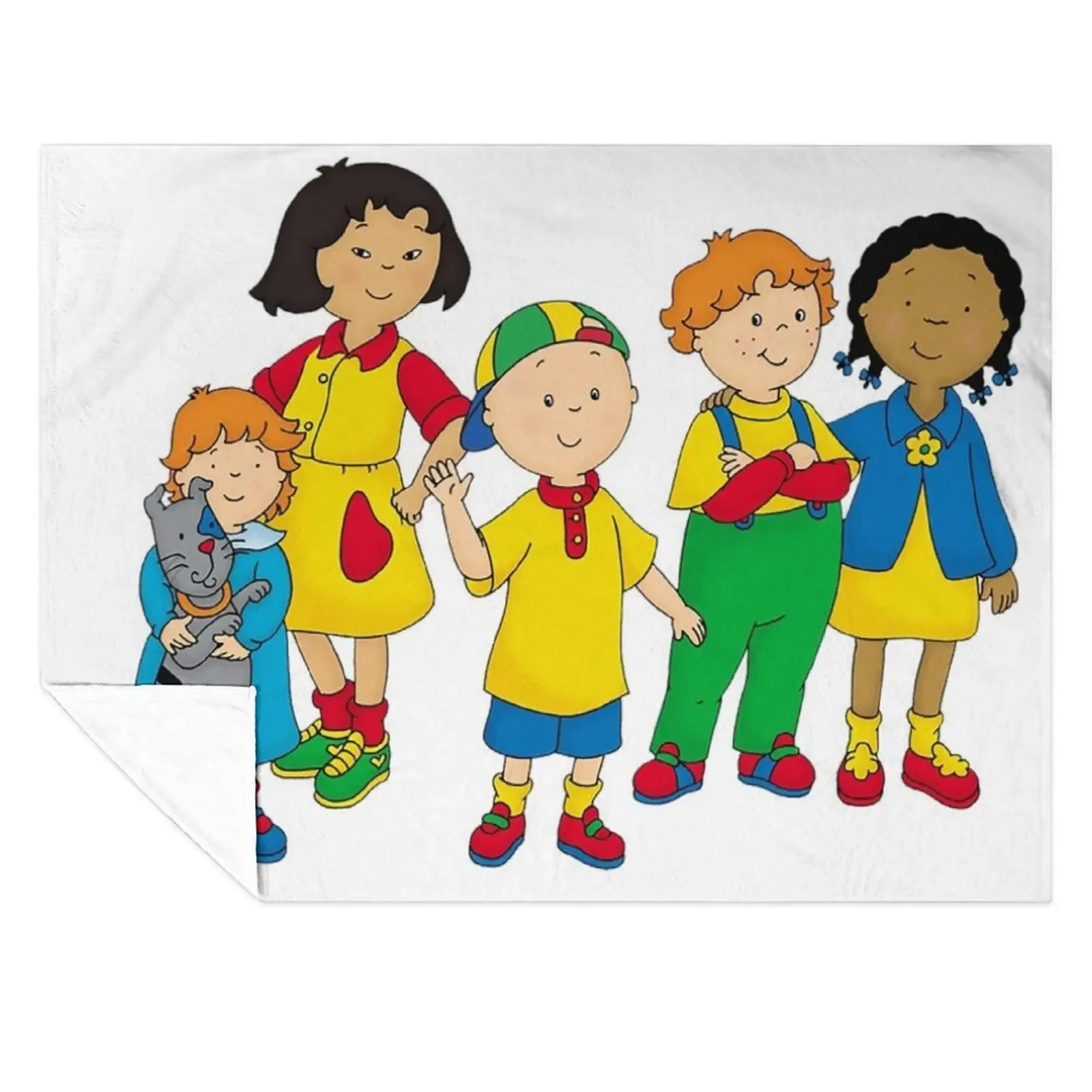 

caillou, caillou and dog Throw Blanket Tourist Hairys Decorative Throw Cute Plaid Blankets