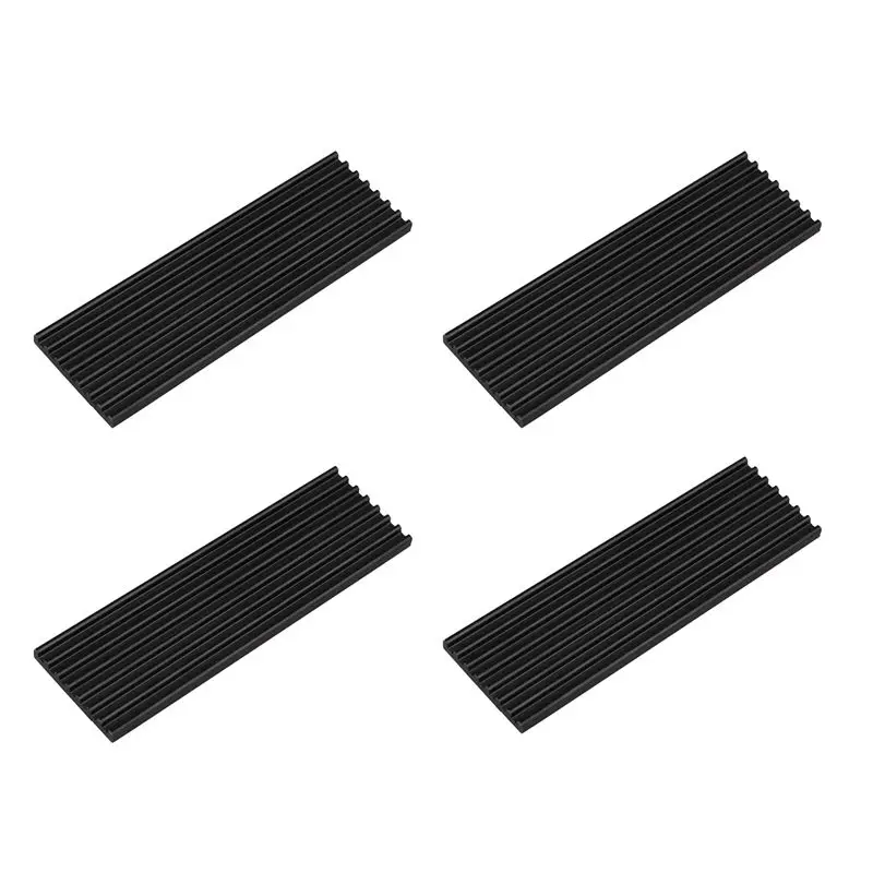 

4X алюминиевый радиатор для чипсета с охлаждающей подставкой, для NVME NGFF M.2 2280 PCIE SSD