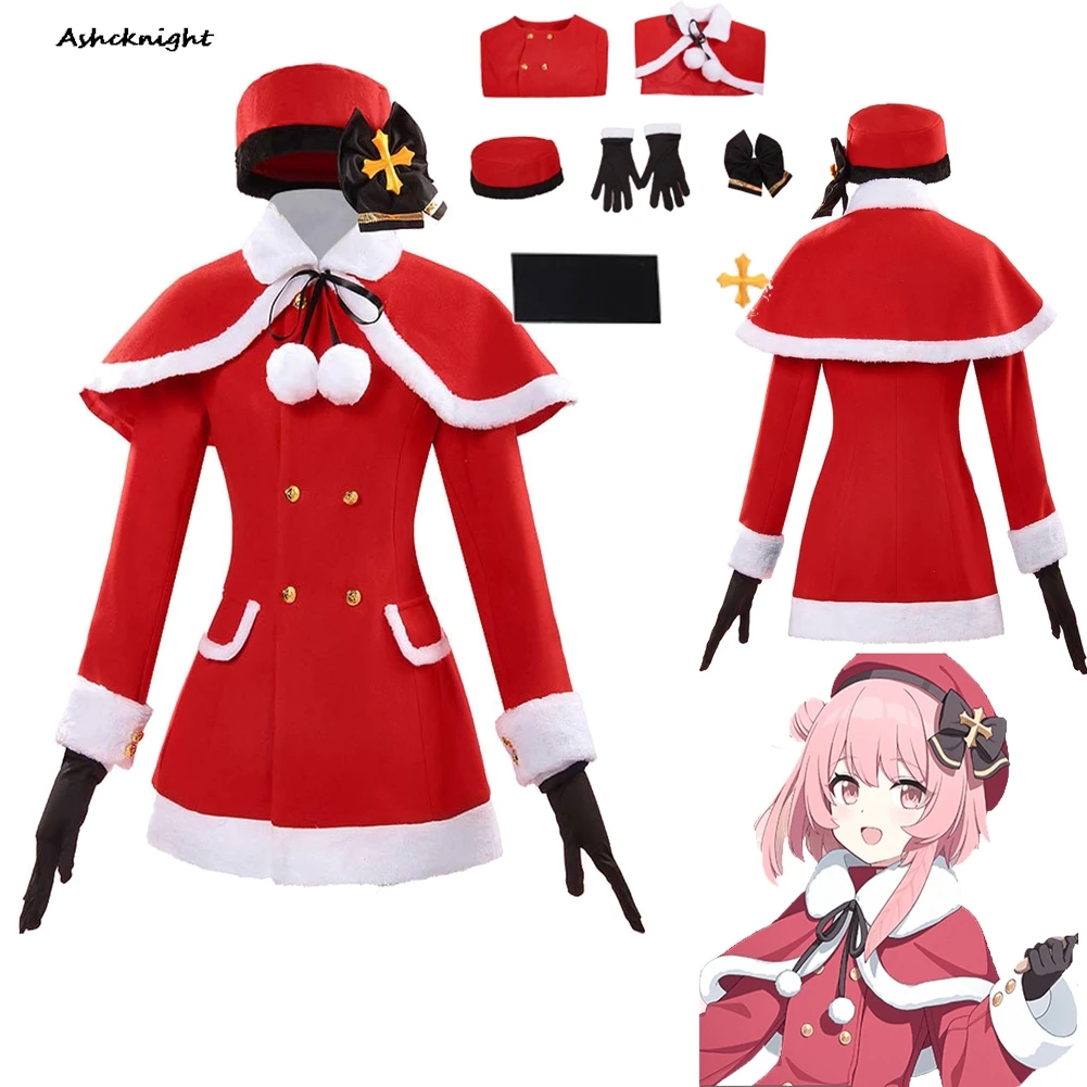 

Game Blue Cosplay Archive Cosplay Serina Red Skirt Cloak Clothes Women Halloween Party Disguise Costume Roleplay Outfits Suit