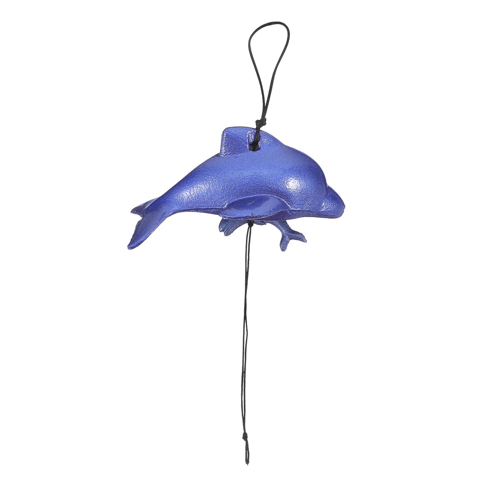 

Japanese Cast Iron Dolphin Wind Chime Retro Metal Hanging Bell for Balcony Patio Outdoor Garden Decor Vintage Wind Chimes with