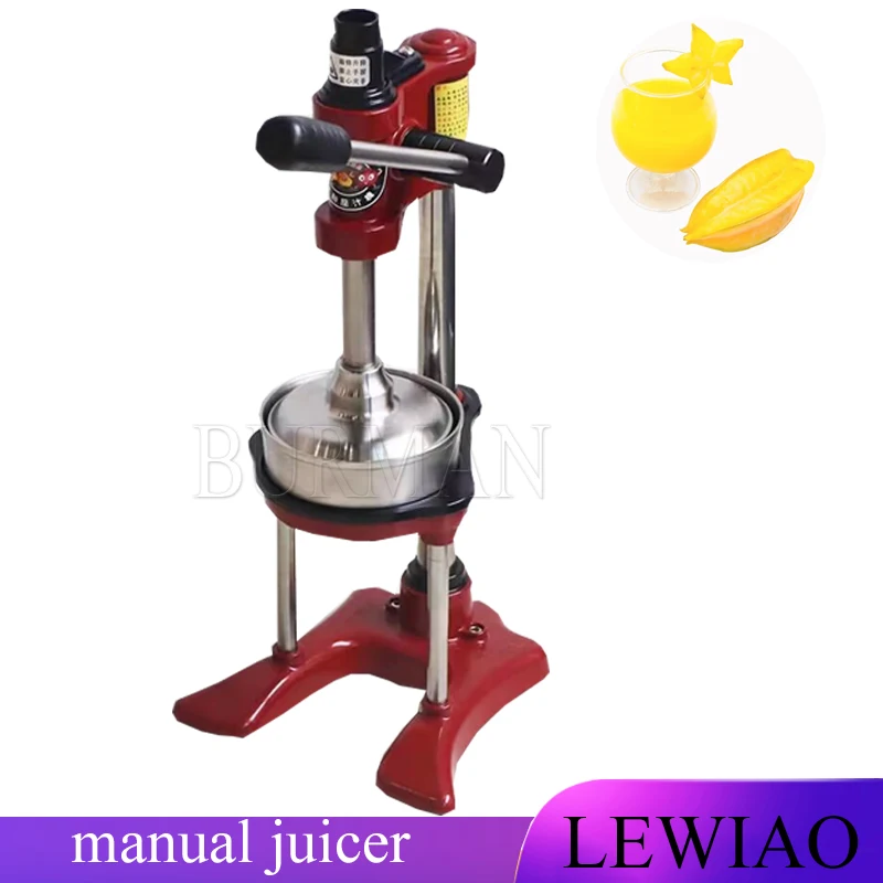 

Hand Press Juicer Machine Manual Orange Juicer Professional Citrus Juicer Commercial Lemon Squeezer Orange Crusher