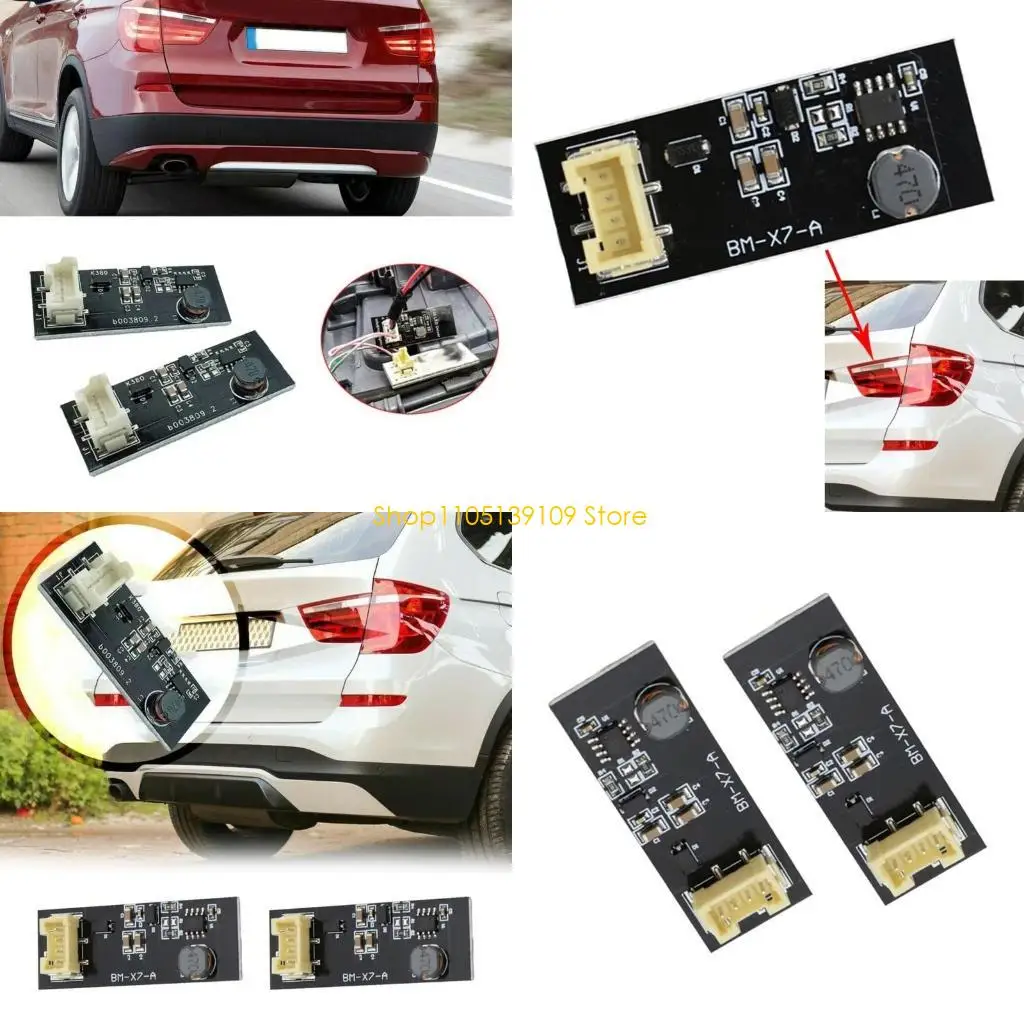 

2Pcs Tail Light LED Chip Auto Accessories Replacement for F25 2011-2016 Waterproof Tail Light Driver Board B003809.2