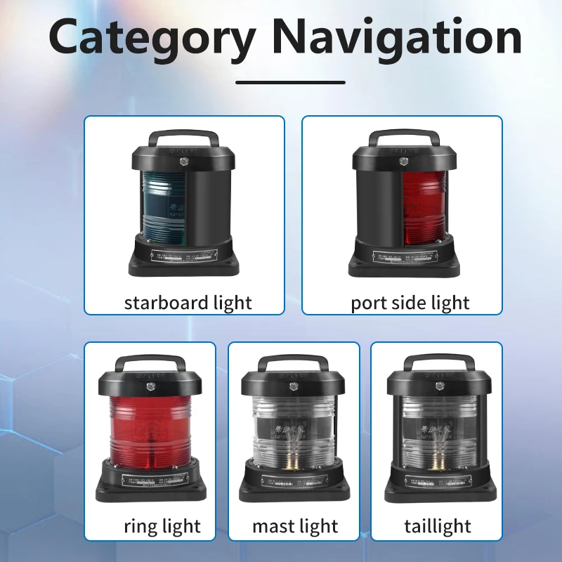 marine light CXH3-2P marine single-deck navigation light for ship with high quality