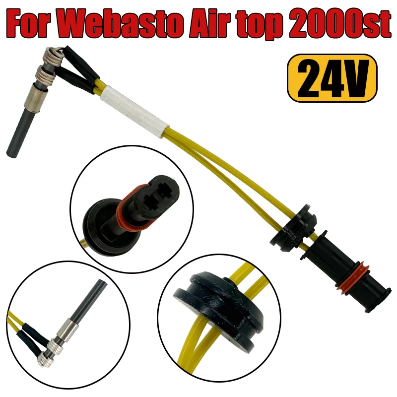 

9005087A 24 В автомобильный стояночный обогреватель, керамическая свеча накаливания для Webasto Air top 2000ST, высокопроизводительный замена обогревателя 9005087A