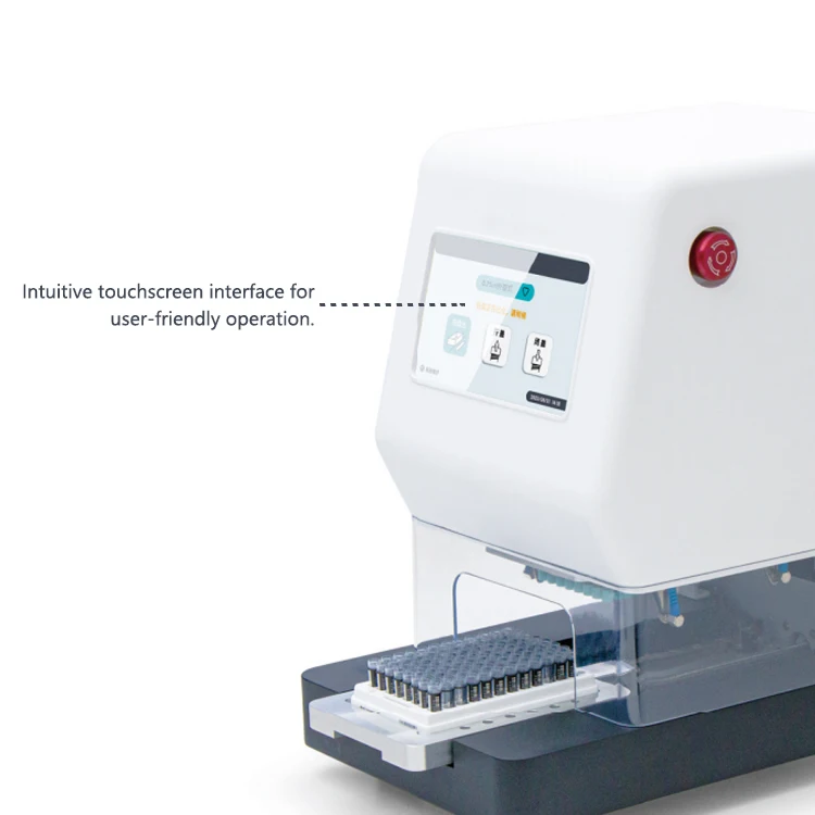 Laboratory Decapping Capping Sample Tubes Automatic 96-channel for SBS Cryovials Capper/Decapper