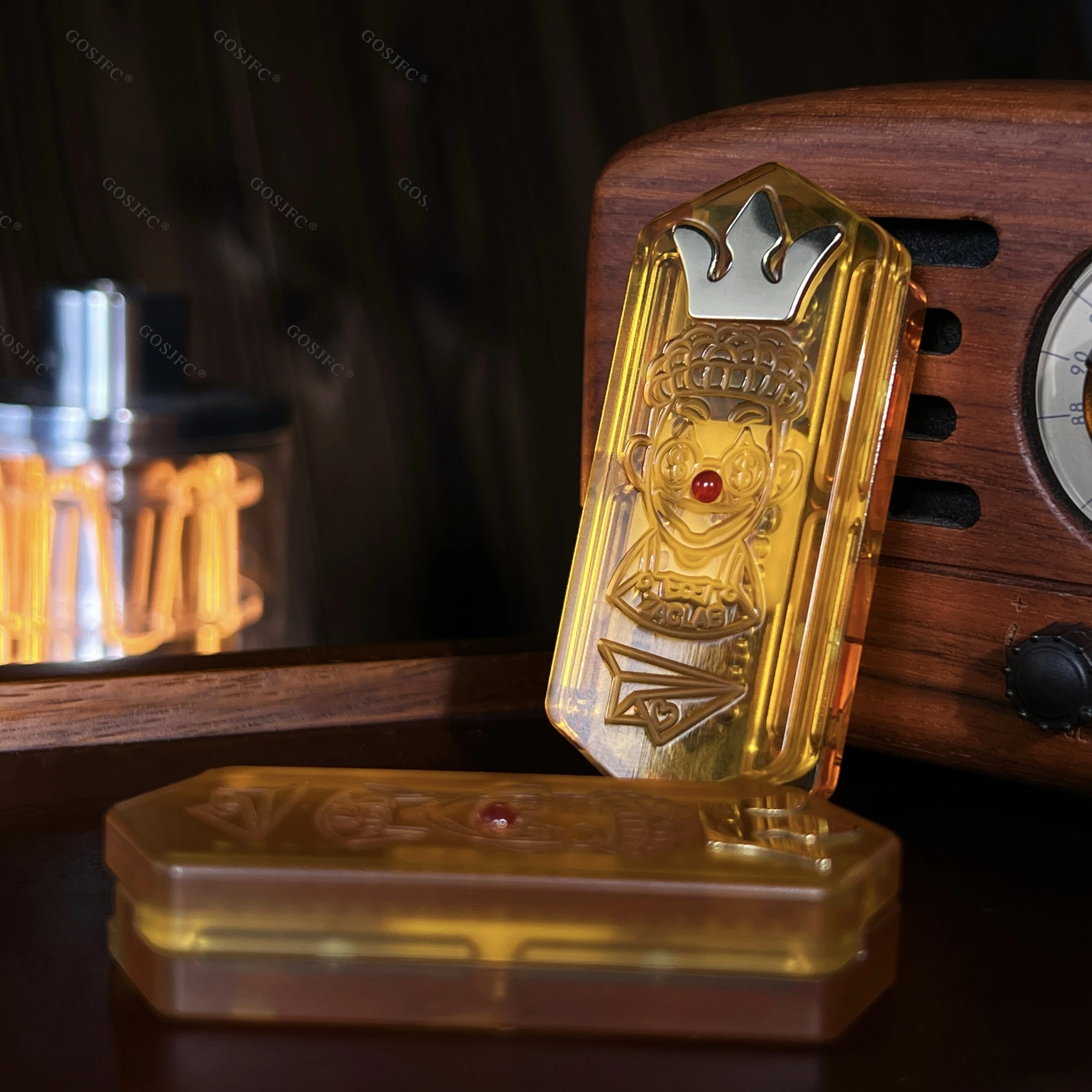 LEPAI pequeño avión deslizador de empuje mecánico juguetes inquietos juguete para aliviar el estrés para adultos