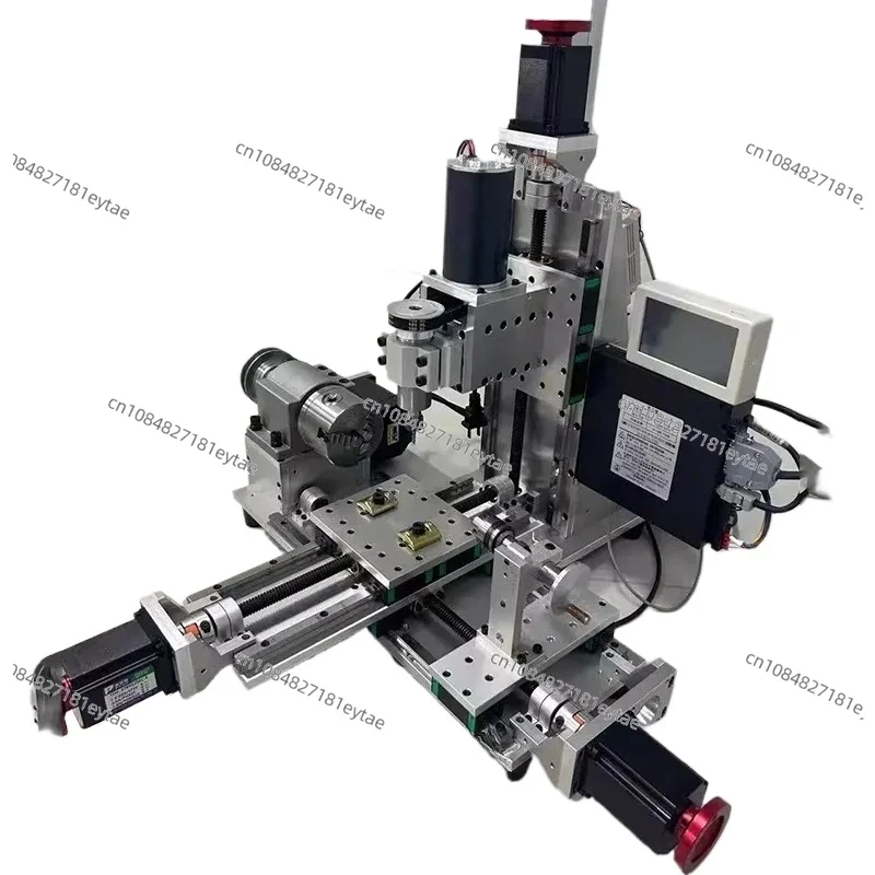 Turn Milling Drill Integrated Machine – Numerical Control Turning & Milling Lathe, 750W Servo Motor
